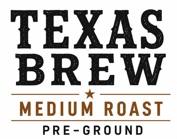 Texas Brew Medium Roast *PRE-GROUND BEANS* 12oz Organic