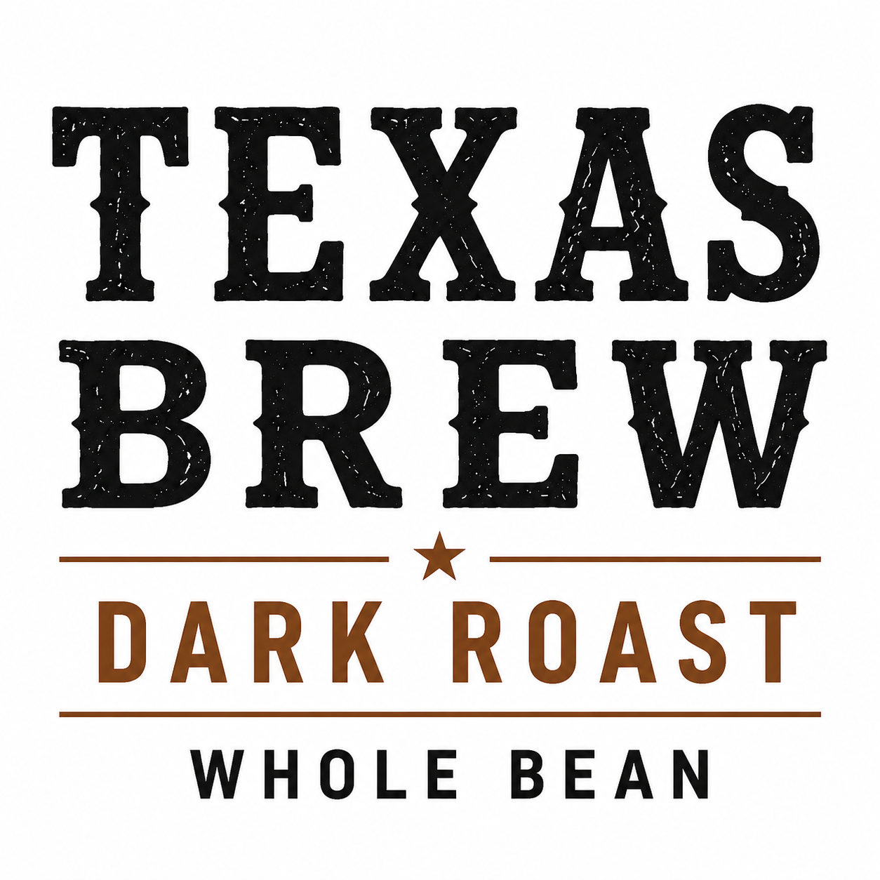 Texas Brew Dark Roast *WHOLE BEAN* 12oz Organic